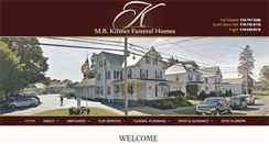 Desktop Screenshot of kilmerfuneralhome.com